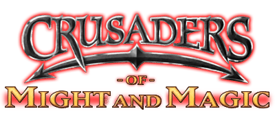 Crusaders of Might and Magic logo for Playstation